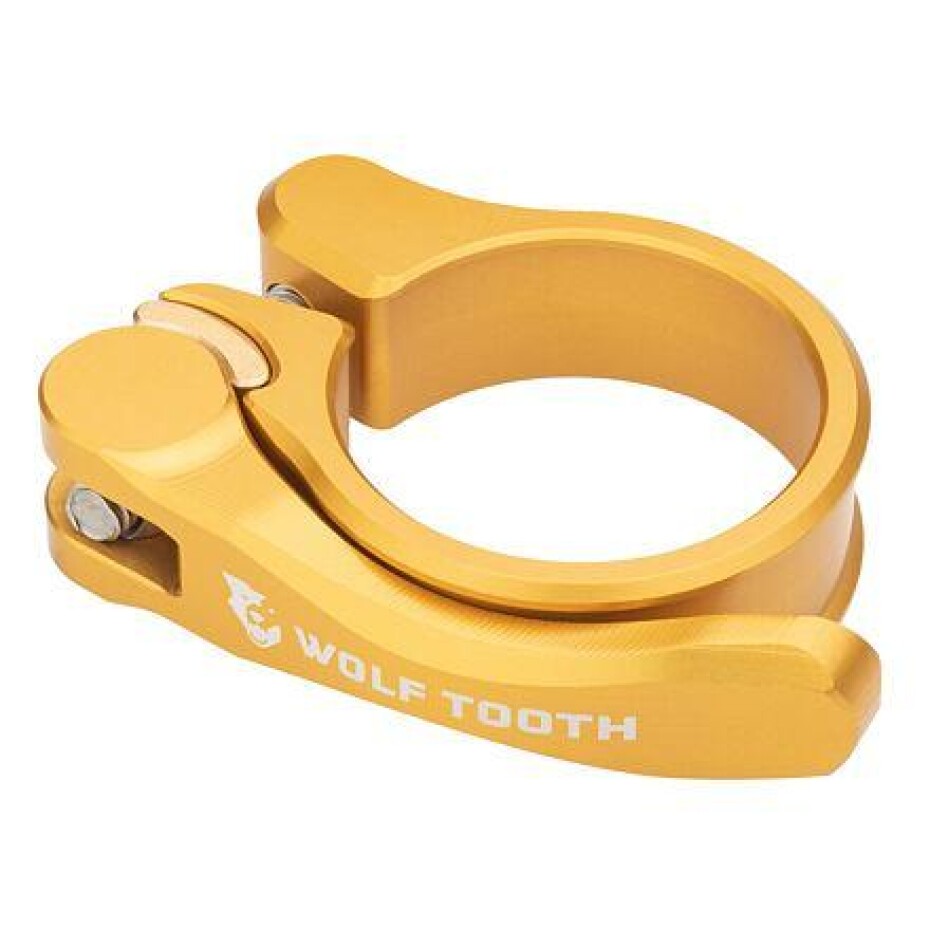 Wolf Tooth sedlová objímka 31.8mm Zlatá Quick Release - main (0)