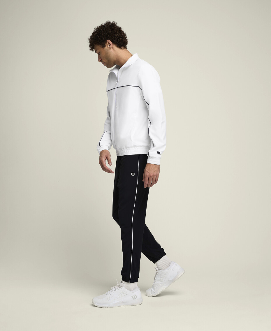 Pánská bunda Wilson  M Team Woven Jacket Colorblock Bright White M - main (2)
