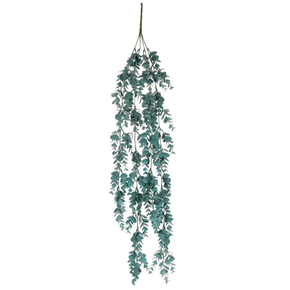 Umělý Eukalyptus převis, 15 x 70 x 16 cm, petrolejová - main (0)