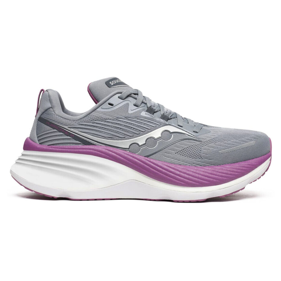 Dámská běžecká obuv Saucony Hurricane 24 Flint/Viola  UK 7 - main (0)
