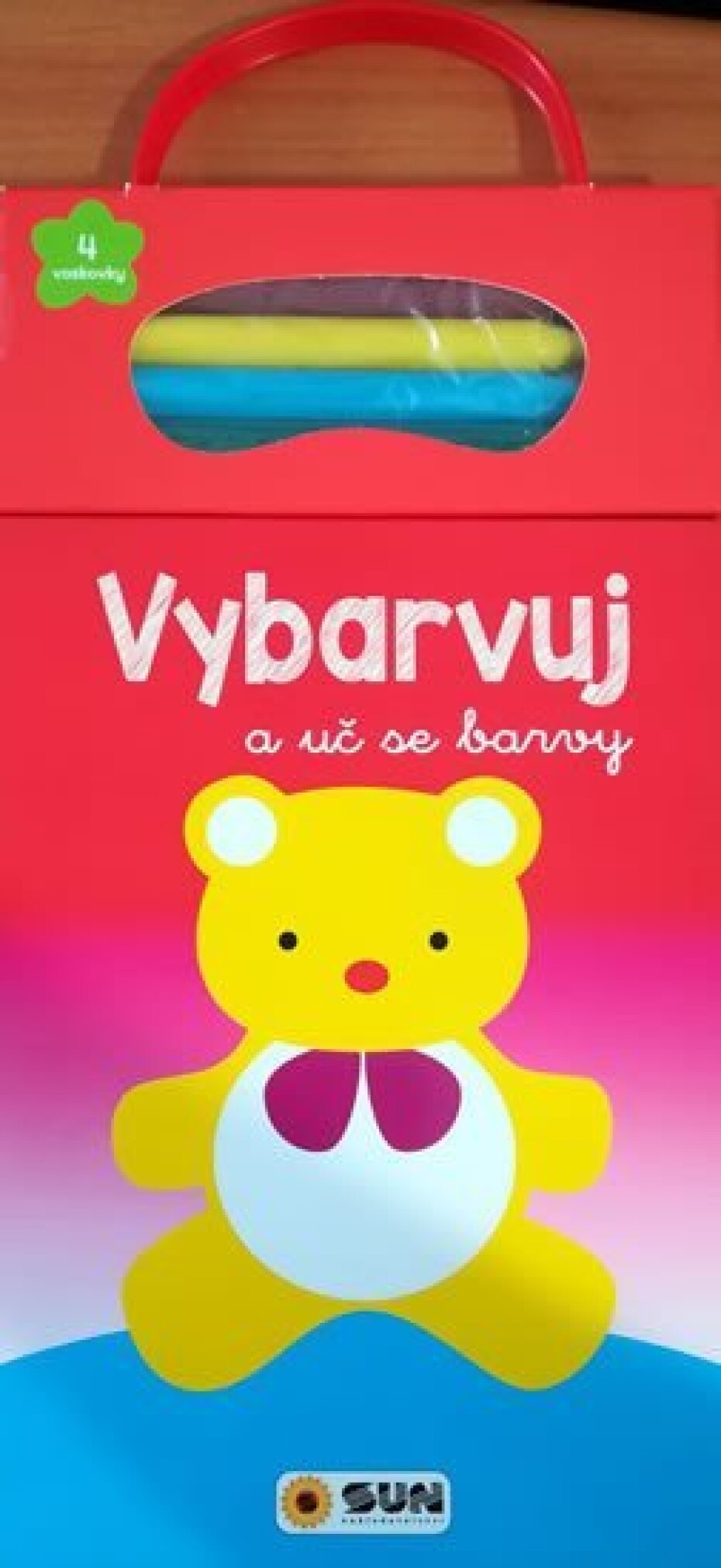 Medvídek - Vybarvuj a uč se barvy - Kolektiv - main (0)