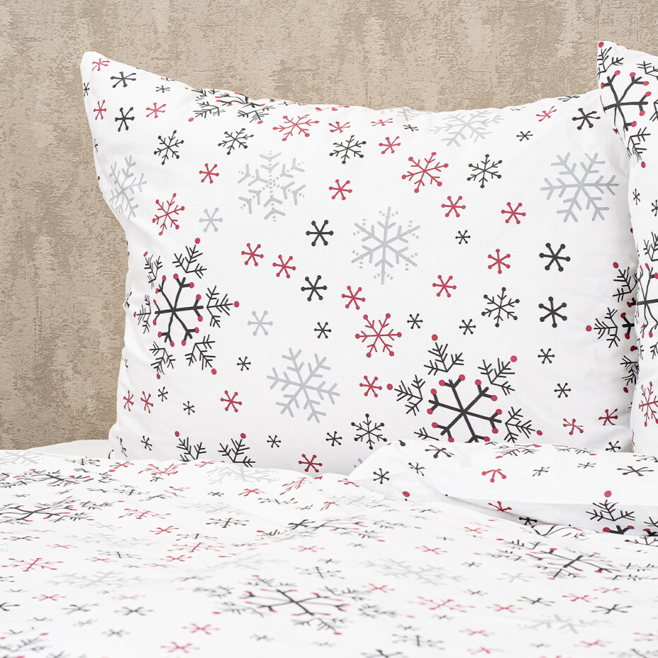 4Home Bavlněné povlečení Snowflakes, 140 x 220 cm, 70 x 90 cm - main (2)