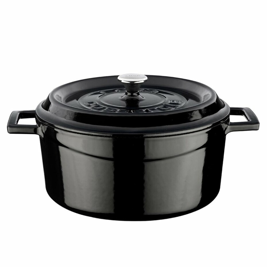 LAVA Metal Litinový hrnec pr. 24 cm, černá, 4,5 l - main (0)