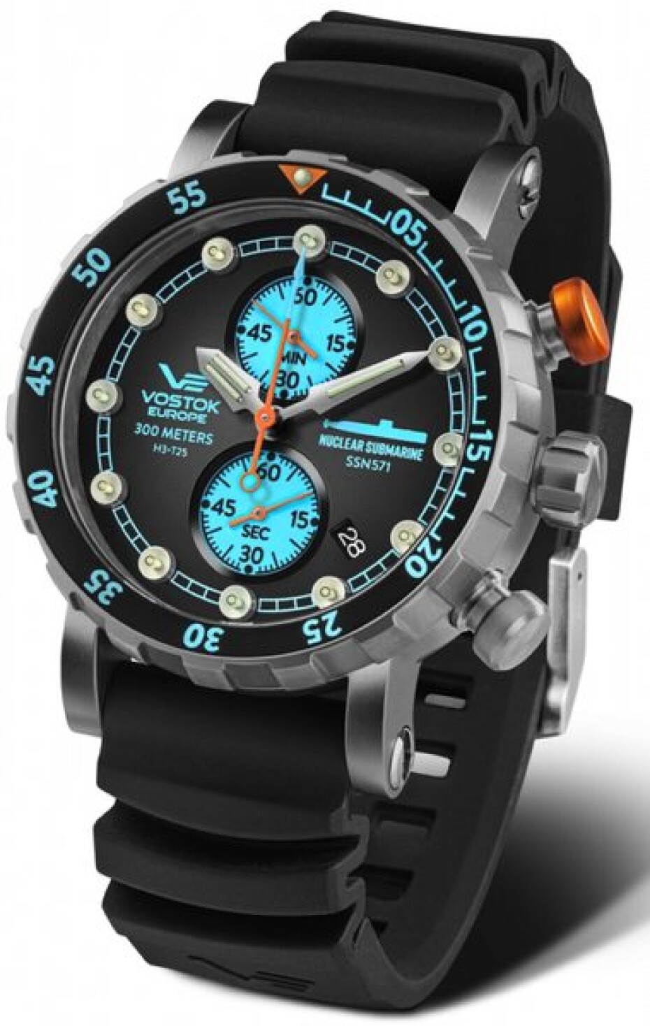 Vostok Europe Nuclear Submarine VK61-571H614 - main (0)