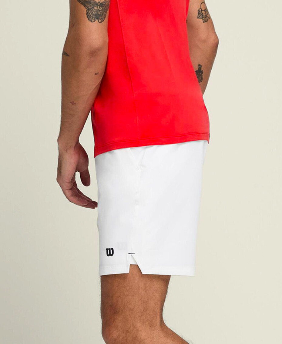 Pánské šortky Wilson  M Team Short 7" Bright White M - main (4)
