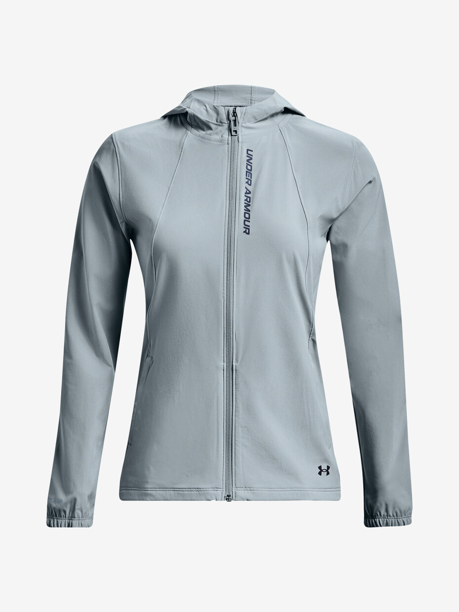 Dámská bunda Under Armour  OutRun the Storm Jkt-BLU S - main (0)