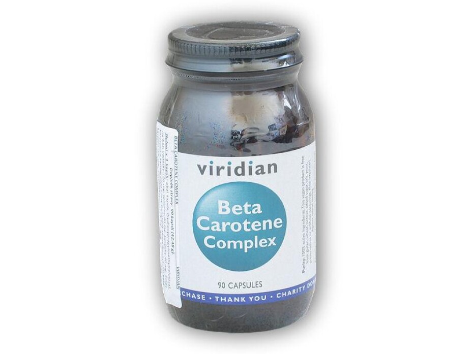 Viridian Beta Carotene Complex 90 kapslí - main (0)