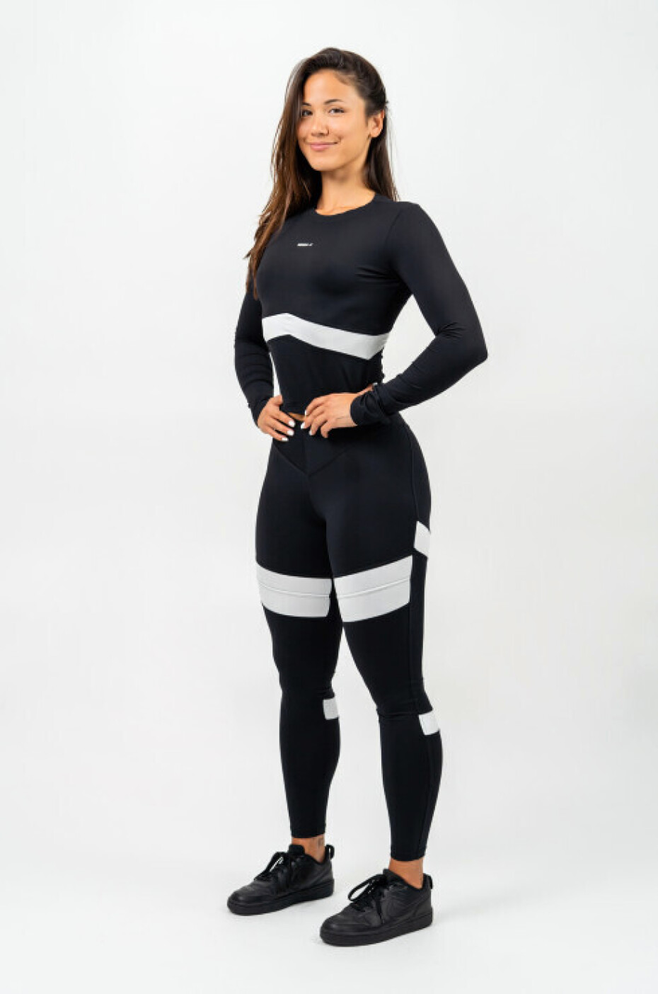 Dámské legíny Nebbia True Hero Leggings high waist black L - main (1)