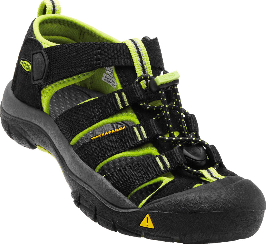 Dětské sandály Keen  Newport H2 JR Black/Lime Green  US 3 - main (4)