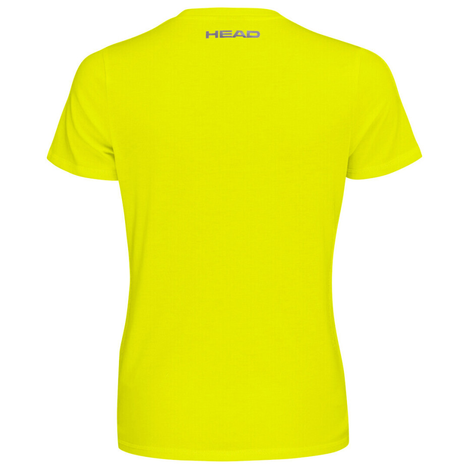 Dámské tričko Head  Club Lara T-Shirt Women Dark Yellow M - main (1)