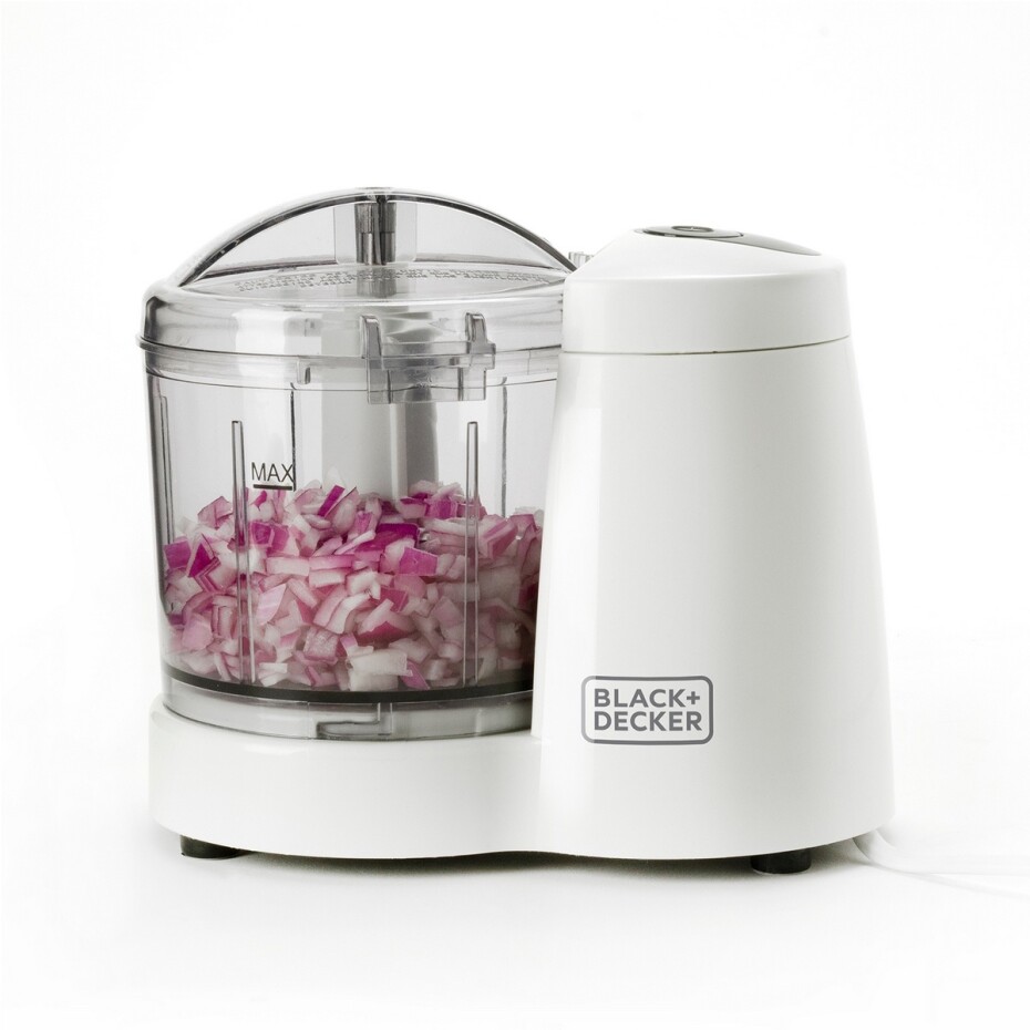 Black+Decker BXCH120E Sekáček potravin, bílá - main (4)