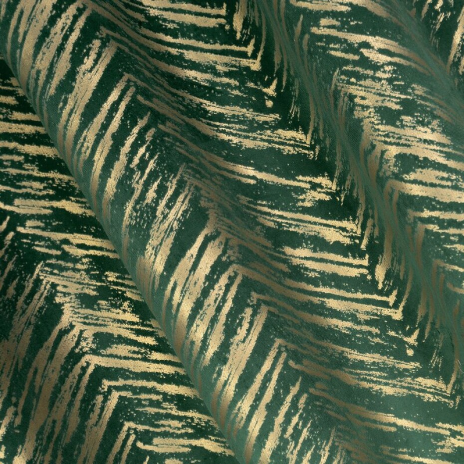 ArtFir Závěs SARA K | tmavě zelená/zlatá 140 x 250 cm - main (6)