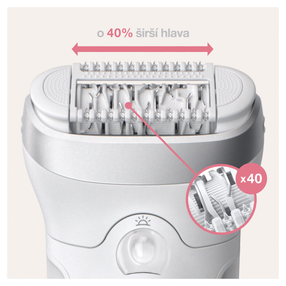 Braun Silk-épil 9-705 epilátor, stříbrná - main (2)