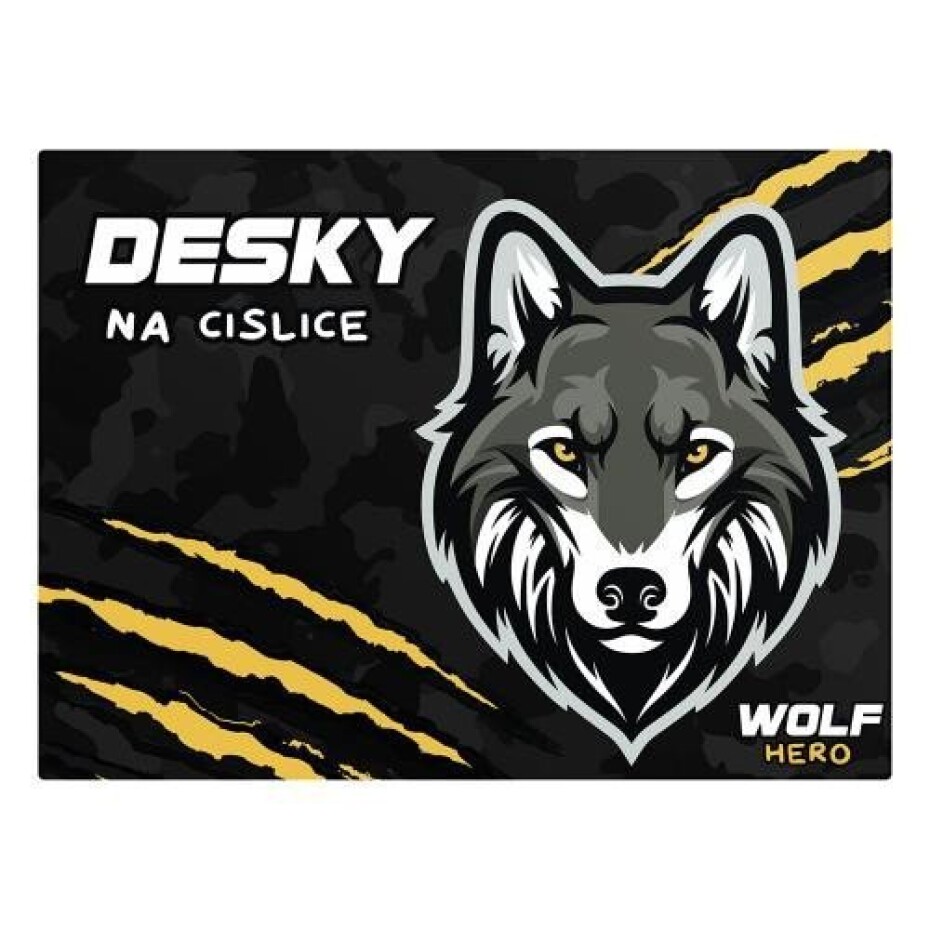 Desky na číslice - Vlk - main (0)