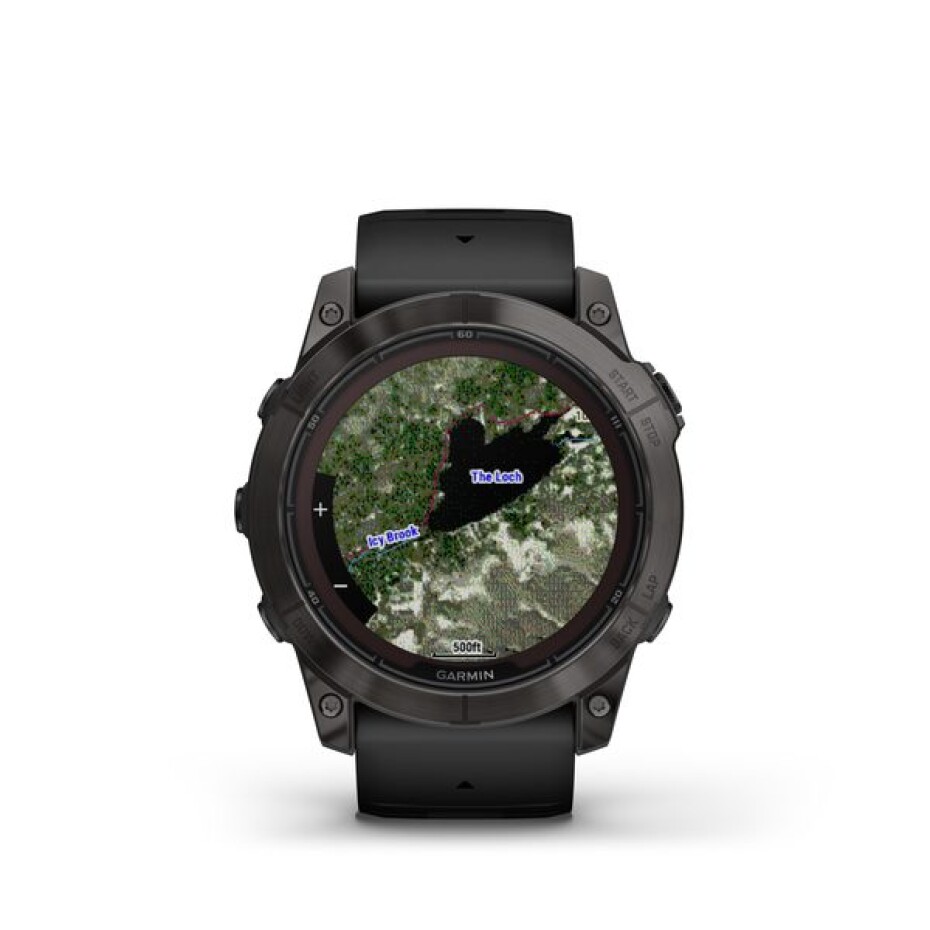 Garmin Fēnix 7X Pro Sapphire Solar Edition Carbon Gray DLC Titanium / Black Band - 010-02778-11 - main (4)