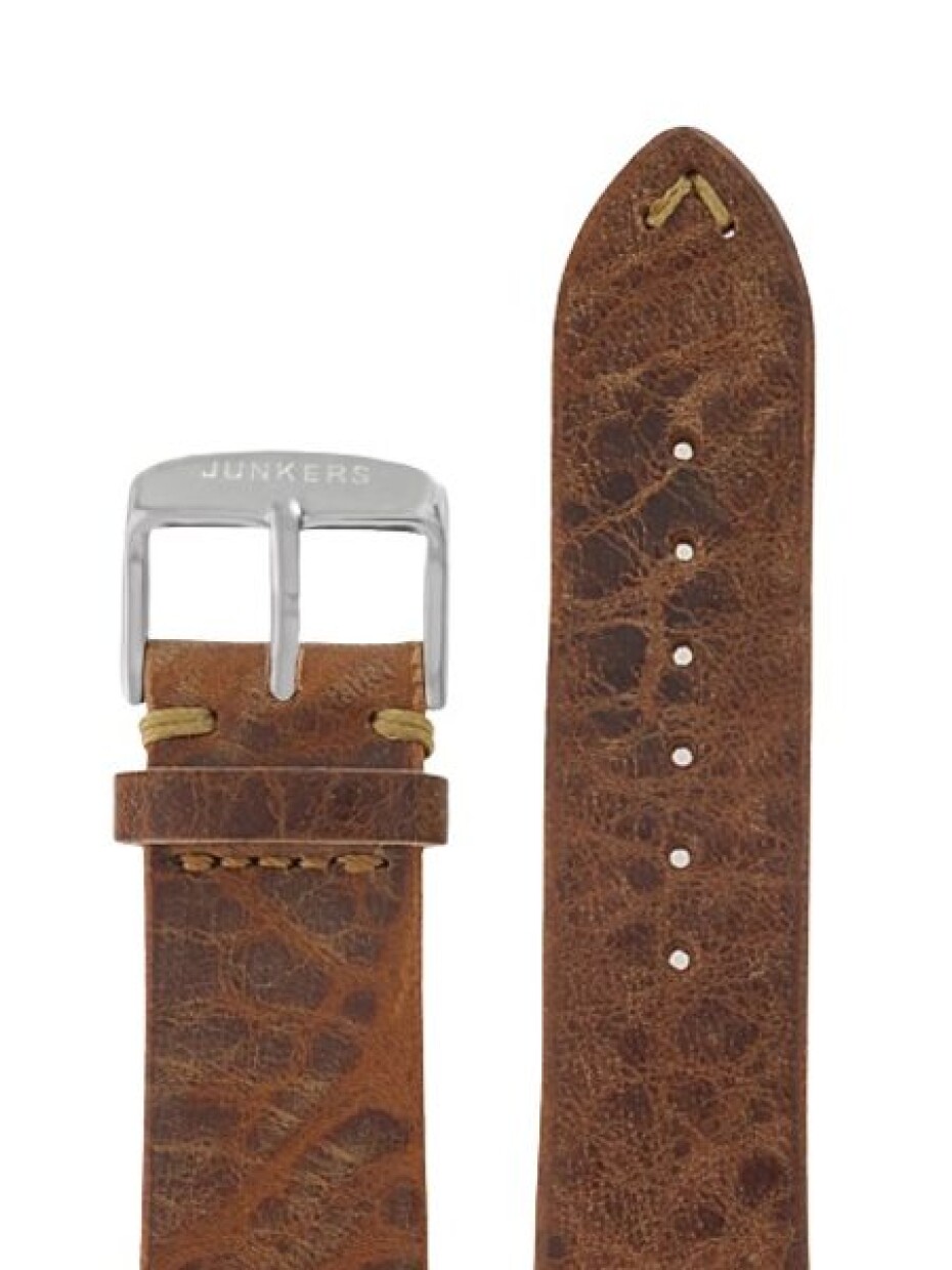 Vintage kožený řemínek Junkers 20mm - cognac - main (1)