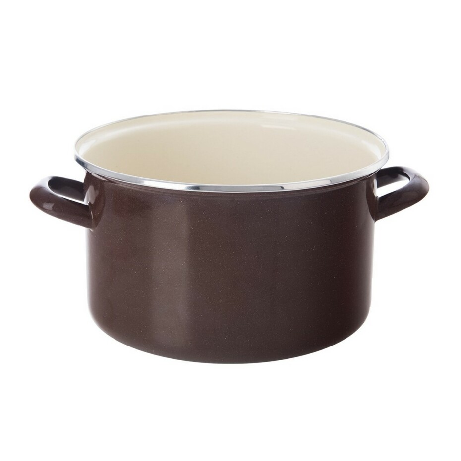 Orion Smaltovaný hrnec s lemem Brown, 6,5 l, 6,5 l - main (0)