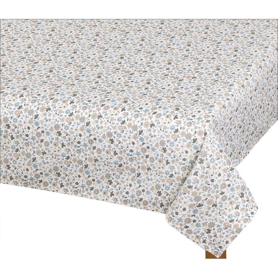 Bellatex Ubrus EMA Kvítek béžovomodrá, 70 x 70 cm - main (0)