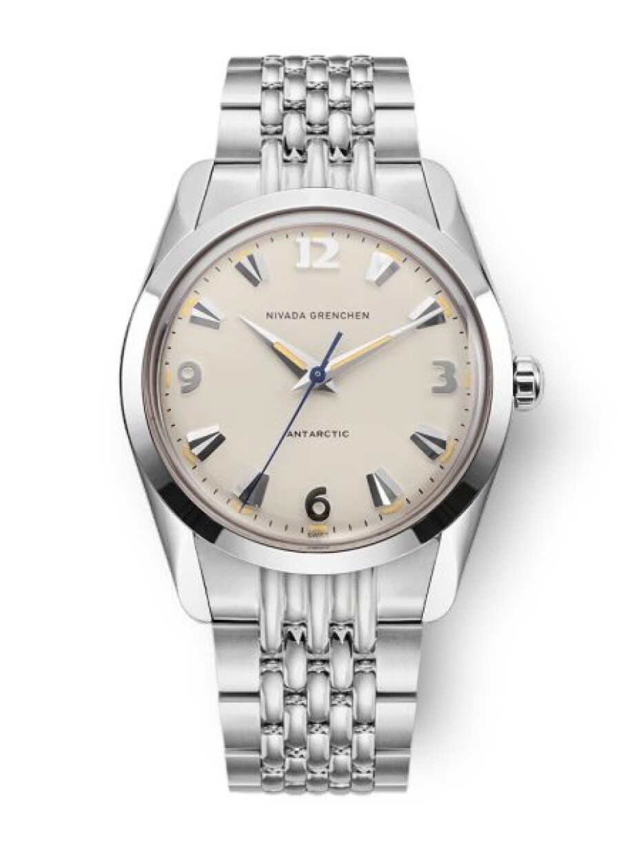 Nivada Grenchen Antarctic 35 mm Eggshell Beige - Beads of Rice - main (0)
