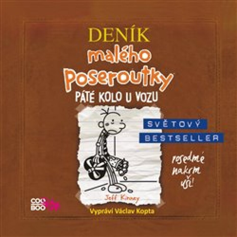 Páté kolo u vozu - Jeff Kinney - main (0)