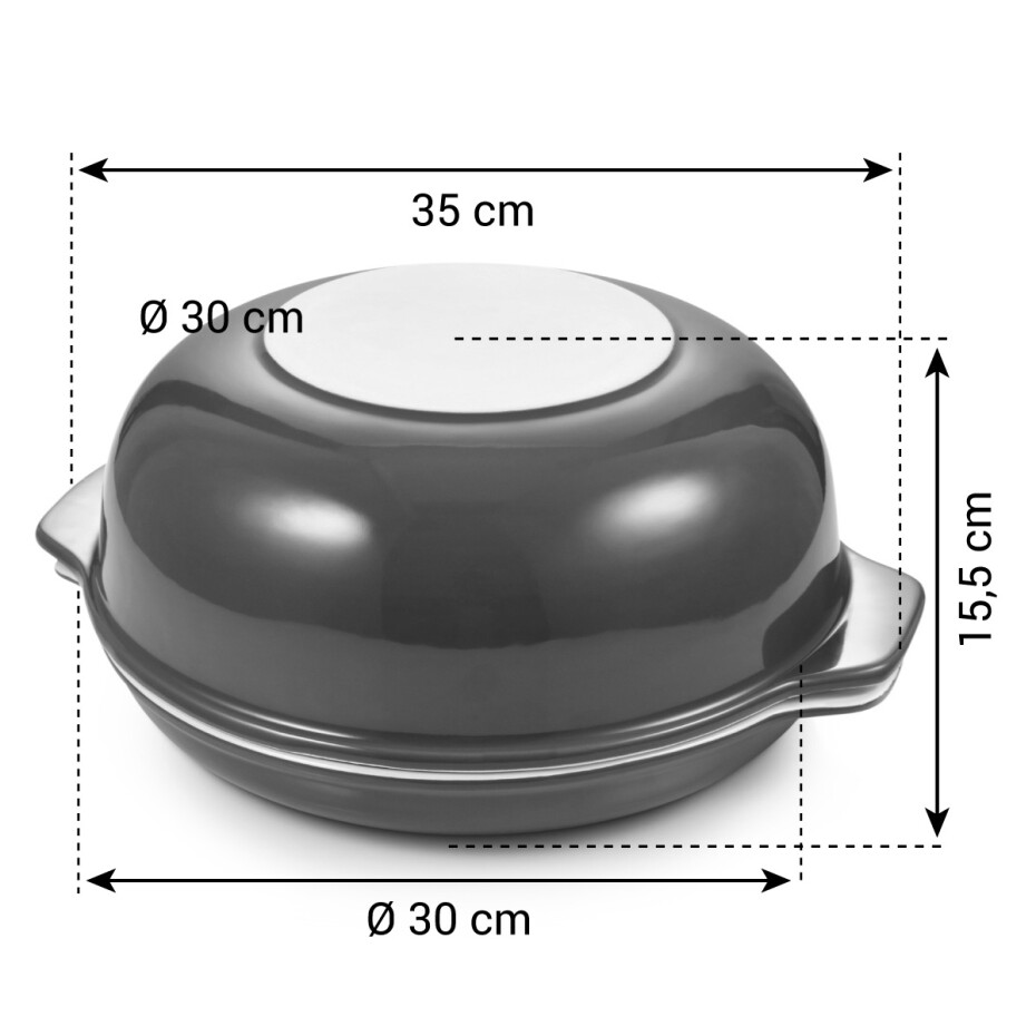 Tescoma Keramická forma na chléb kulatá DELÍCIA - main (5)