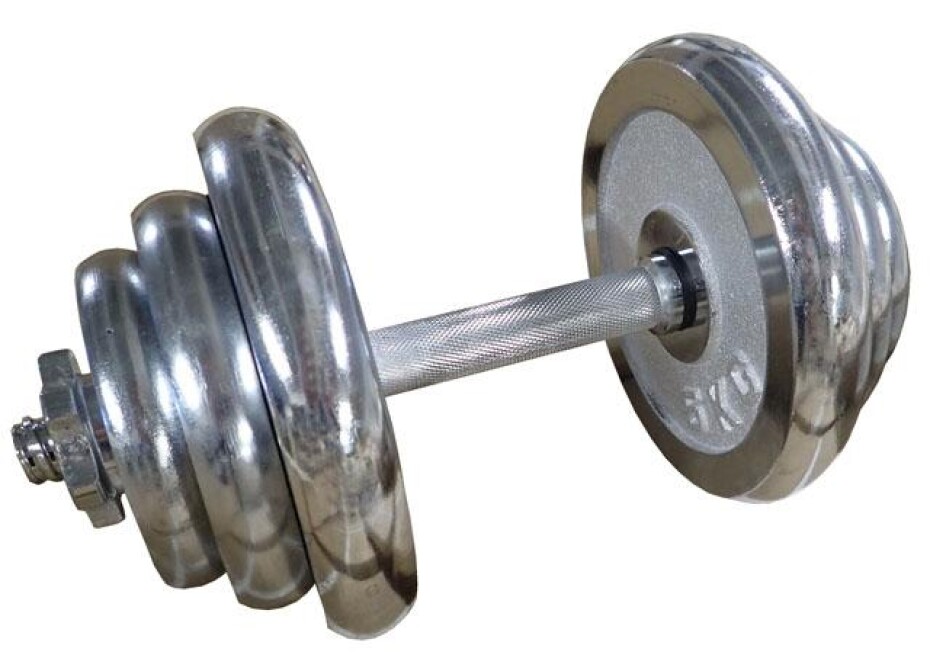 ACRA Činka nakládací jednoruční chromovaná 20 kg - 25 mm - main (0)