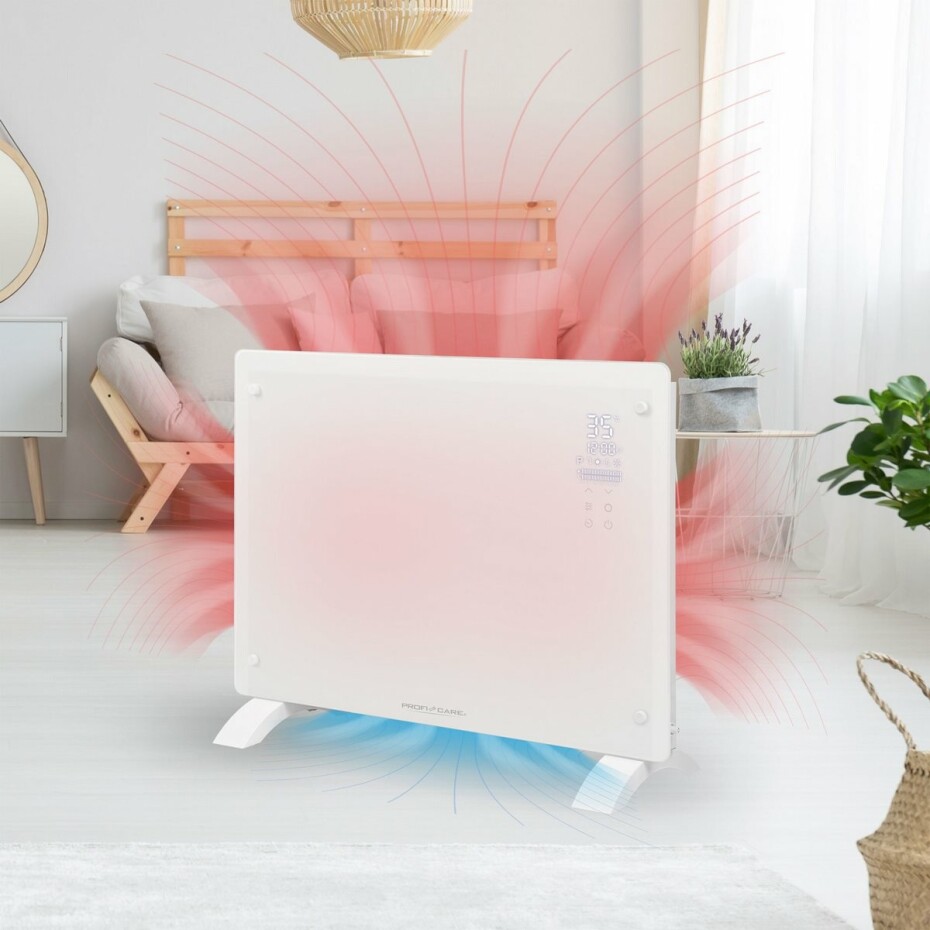 ProfiCare GKH 3118 skleněný konvektor 1500 W, bílá - main (4)