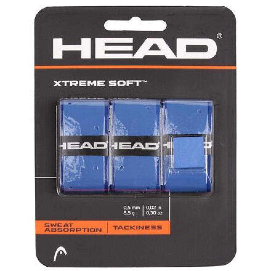 Head XtremeSoft 3 overgrip omotávka tl. 0,5 mm modrá - main (0)