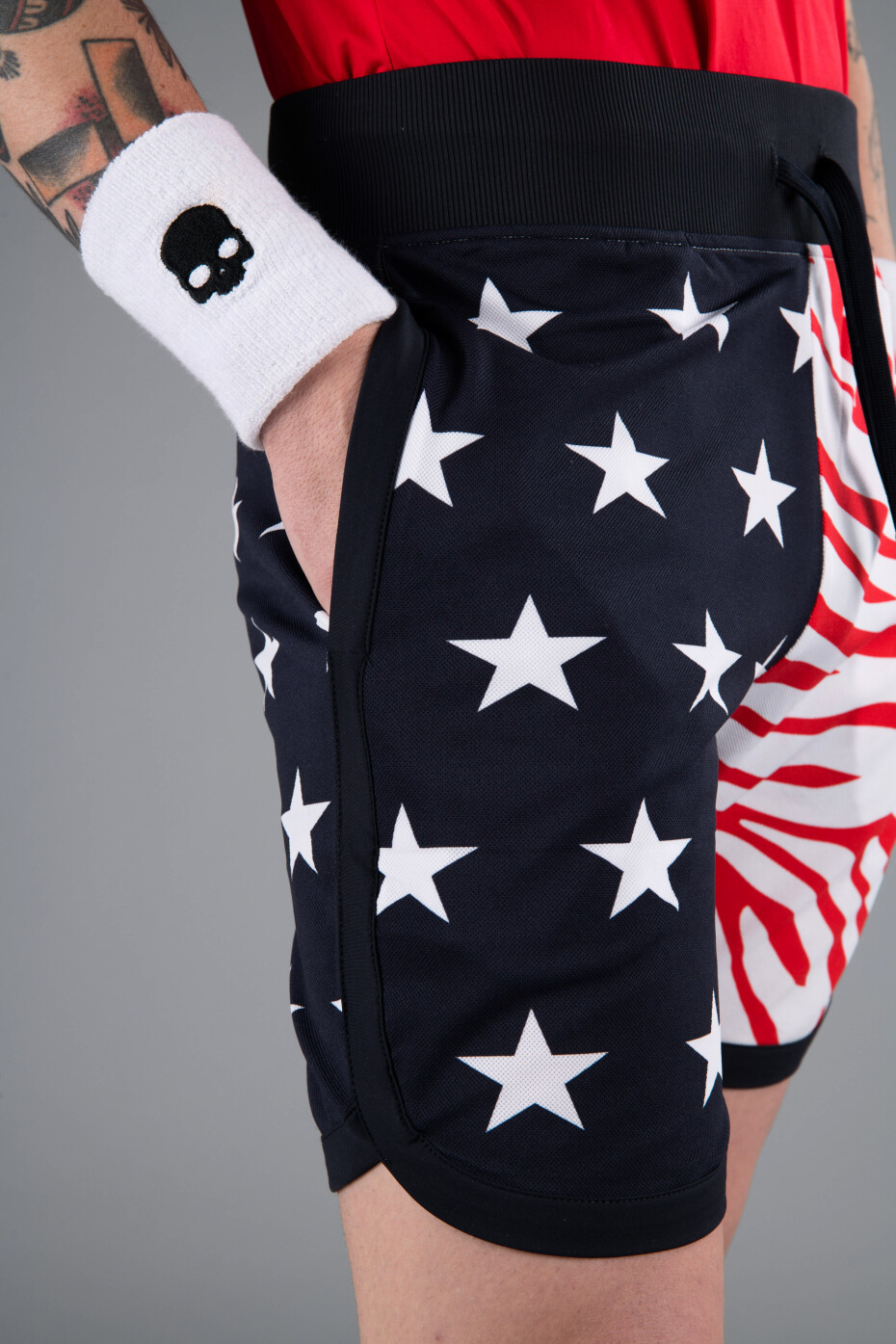Pánské šortky Hydrogen  Star Shorts Blue/Navy L - main (3)
