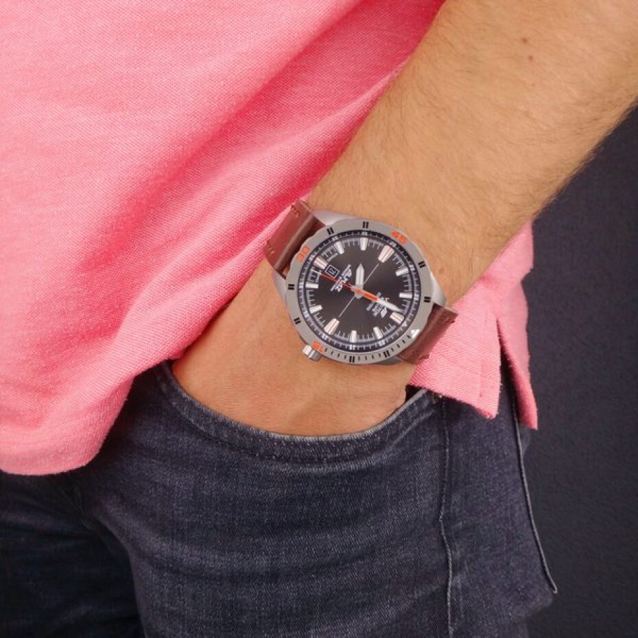Vostok Europe Almaz Titanium Line NH35A/320H263 - Černý silikonový řemínek - main (7)