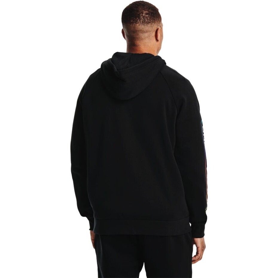 Pánská mikina Under Armour  RIVAL FLC LOCKERTAG FZ HD-BLK L - main (1)