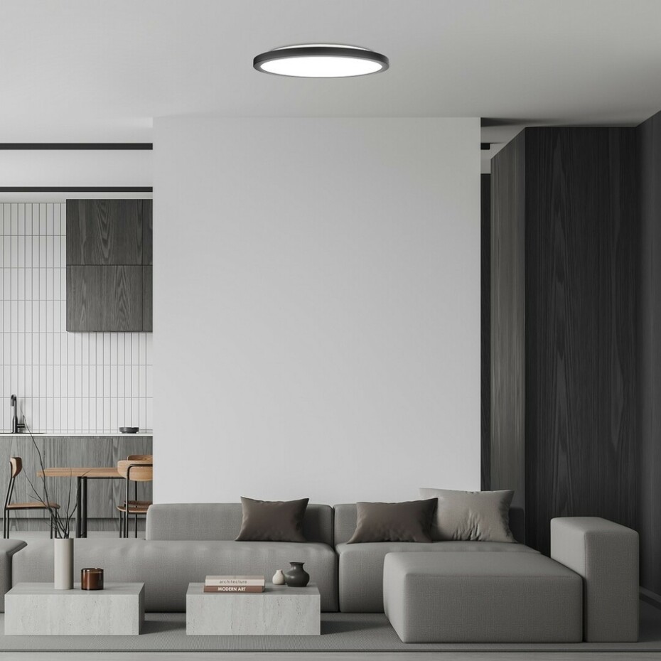 Rabalux 71097 stropní Slim LED svítidlo Gonzalo 36 W, černá - main (1)