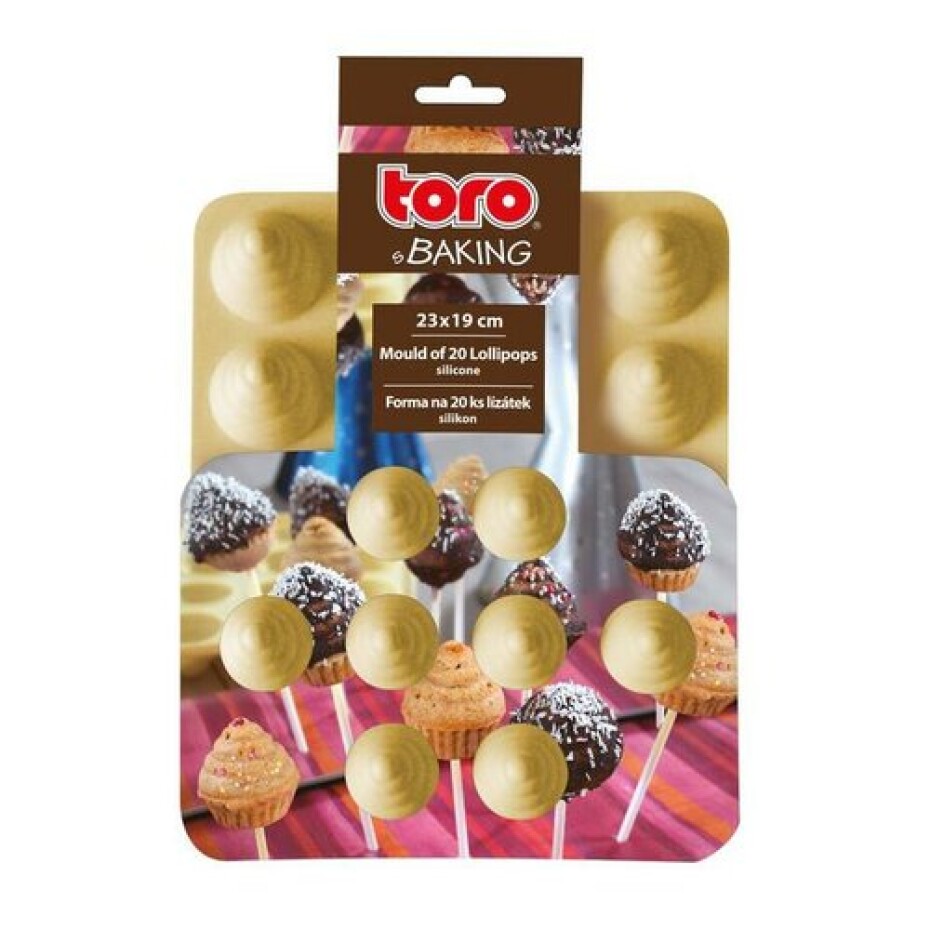 Toro Silikonová forma na Cake Pops, 23 x 19 cm - main (1)