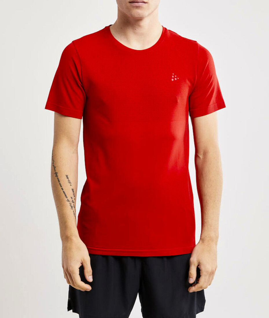 Pánské tričko Craft  Fuseknit Light SS red M - main (0)