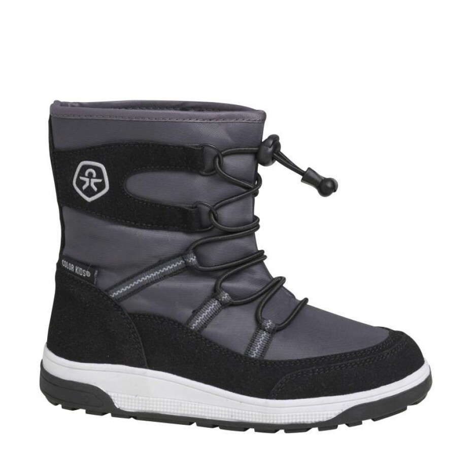 Color Kids Boots W. String Stopper phantom 2023 dětské zimní boty - main (0)