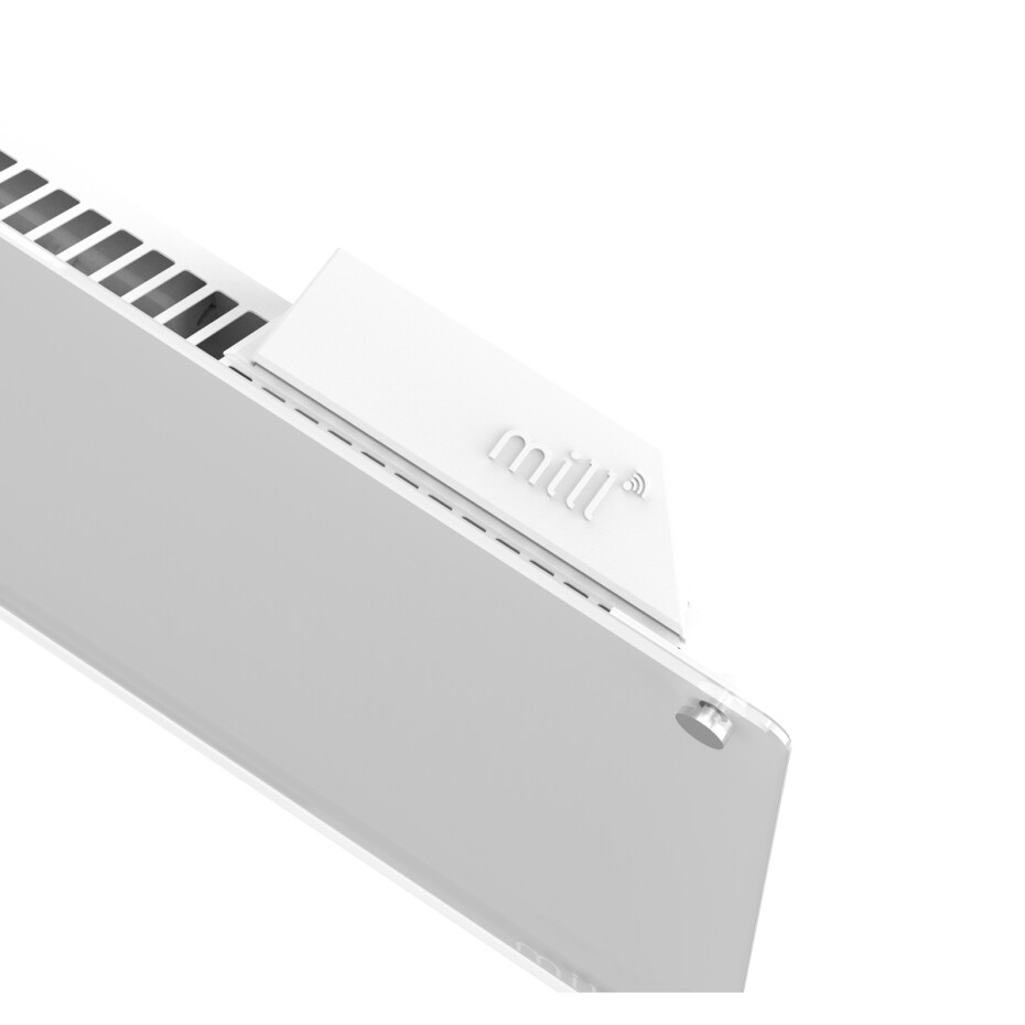 Mill skleněný konvektor na zeď s Wifi 900W bilý - main (4)
