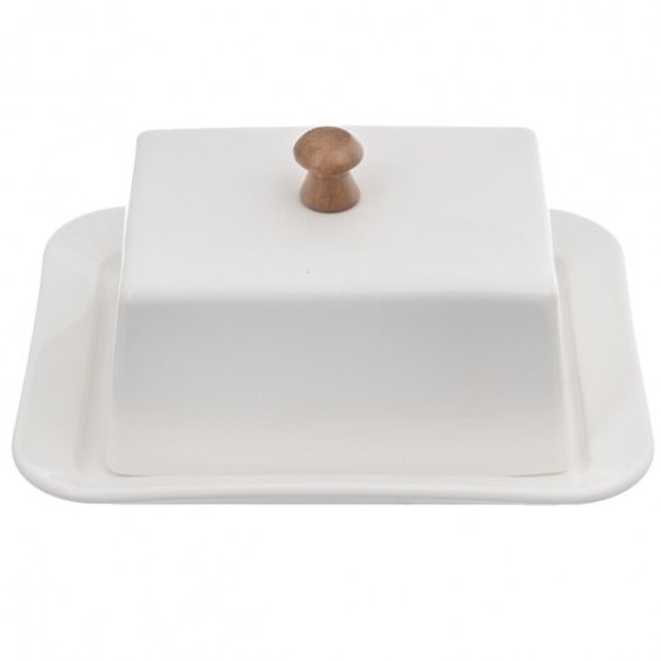 Orion Porcelánová máslenka WHITELINE, 17 x 14 cm  - main (1)
