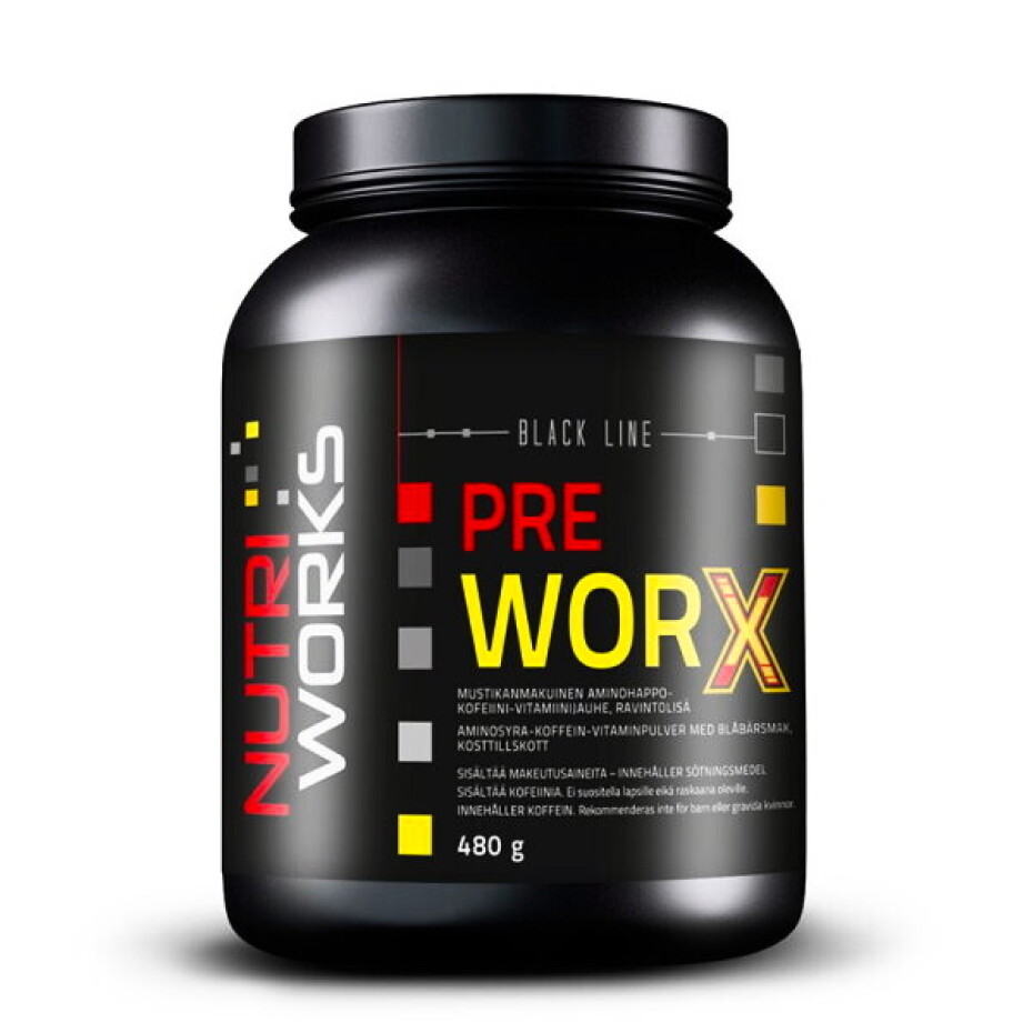 NutriWorks  Pre Worx 480 g borůvka - main (0)