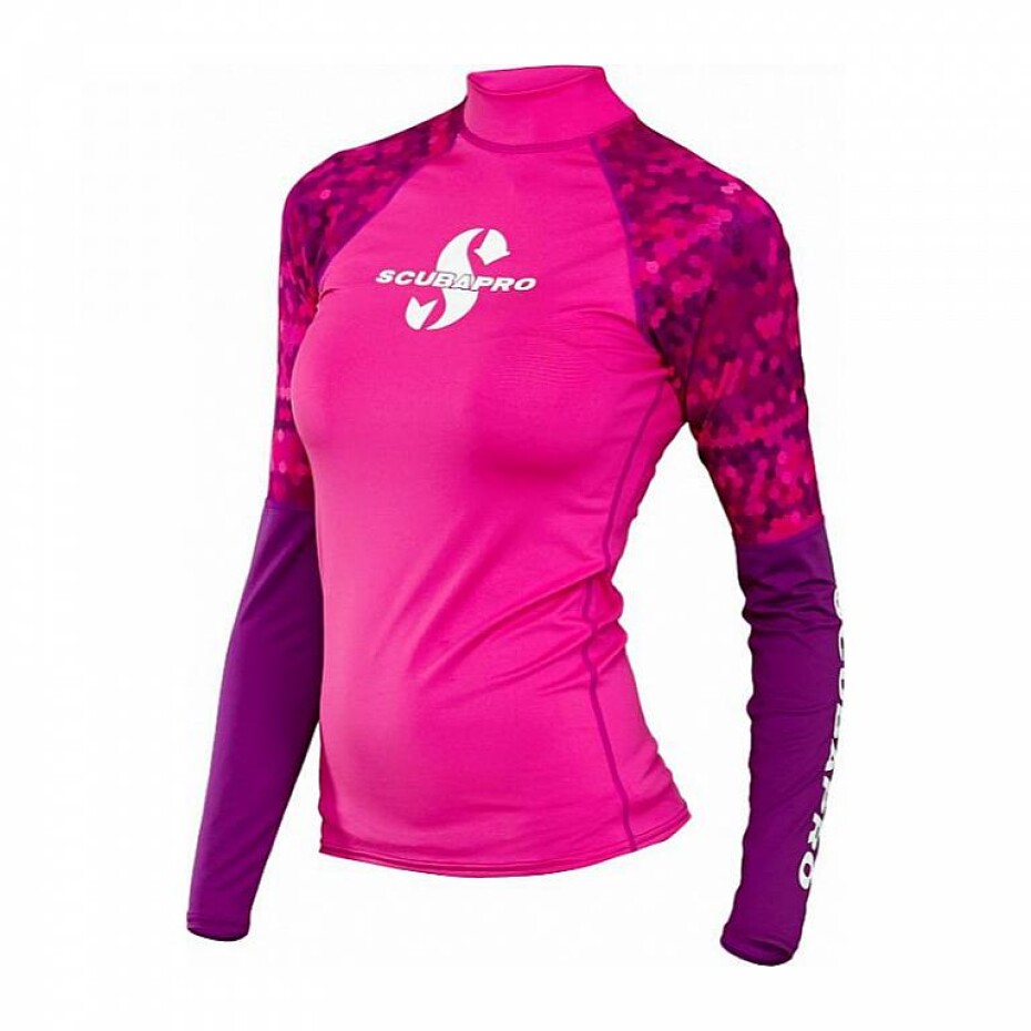 Scubapro Dámské lycrové triko RASHGUARD FLAMINGO UPF50, dlouhý rukáv - main (0)