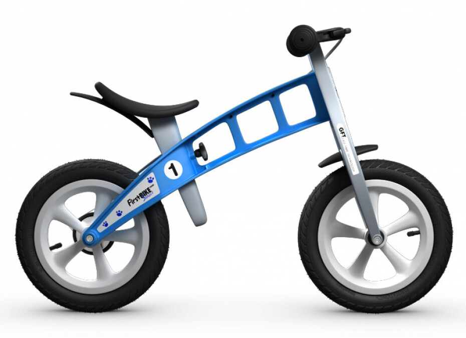 Dětské odrážedlo FirstBike  Street Light Blue - main (2)