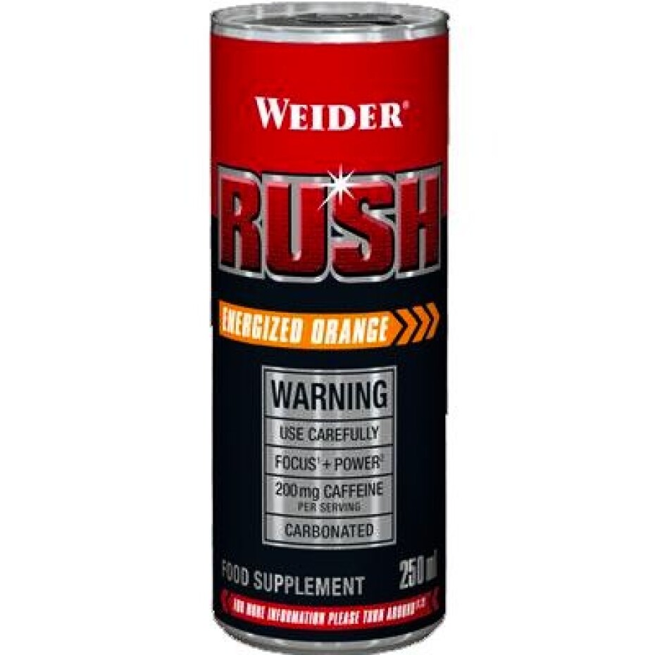 Weider Rush RTD 250 ml pomeranč - main (0)