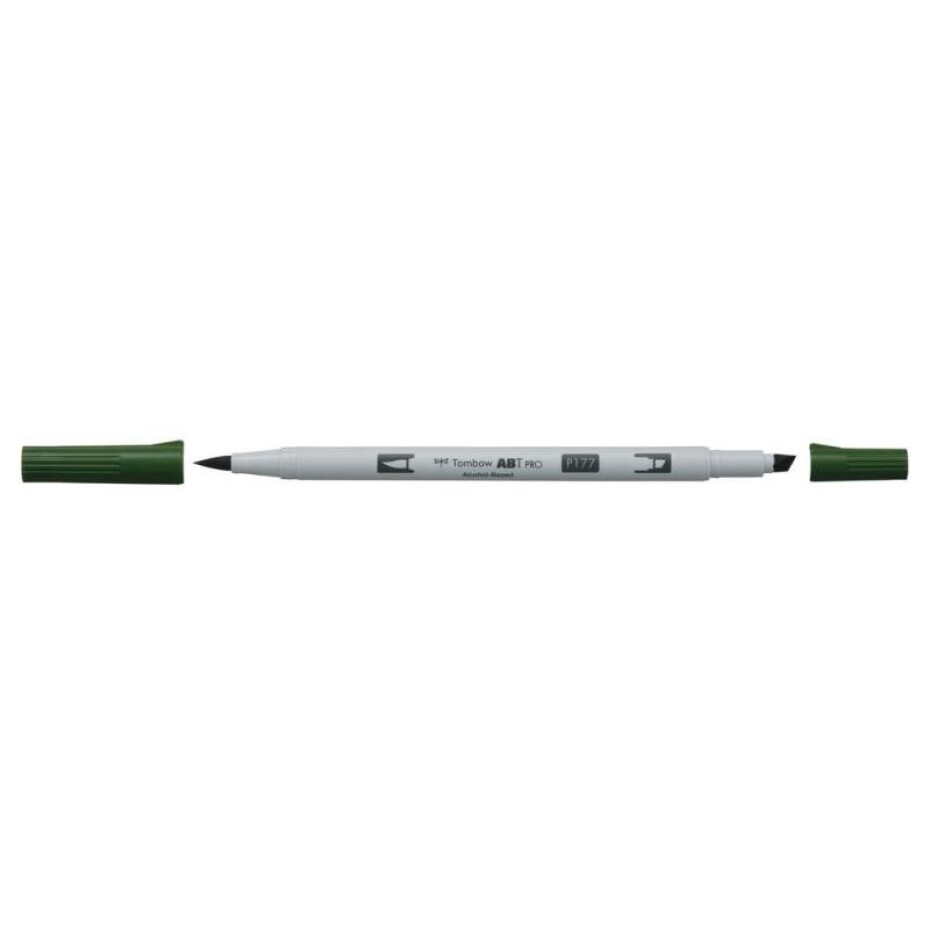 Tombow Oboustranný štětcový lihový fix ABT PRO - dark jade - main (0)