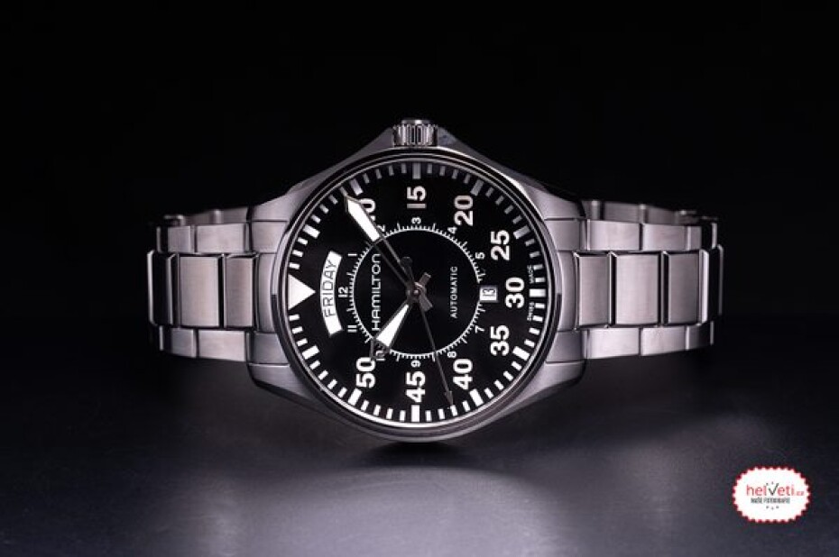 Hamilton Khaki Aviation Pilot Day Date Auto H64615135 - main (1)