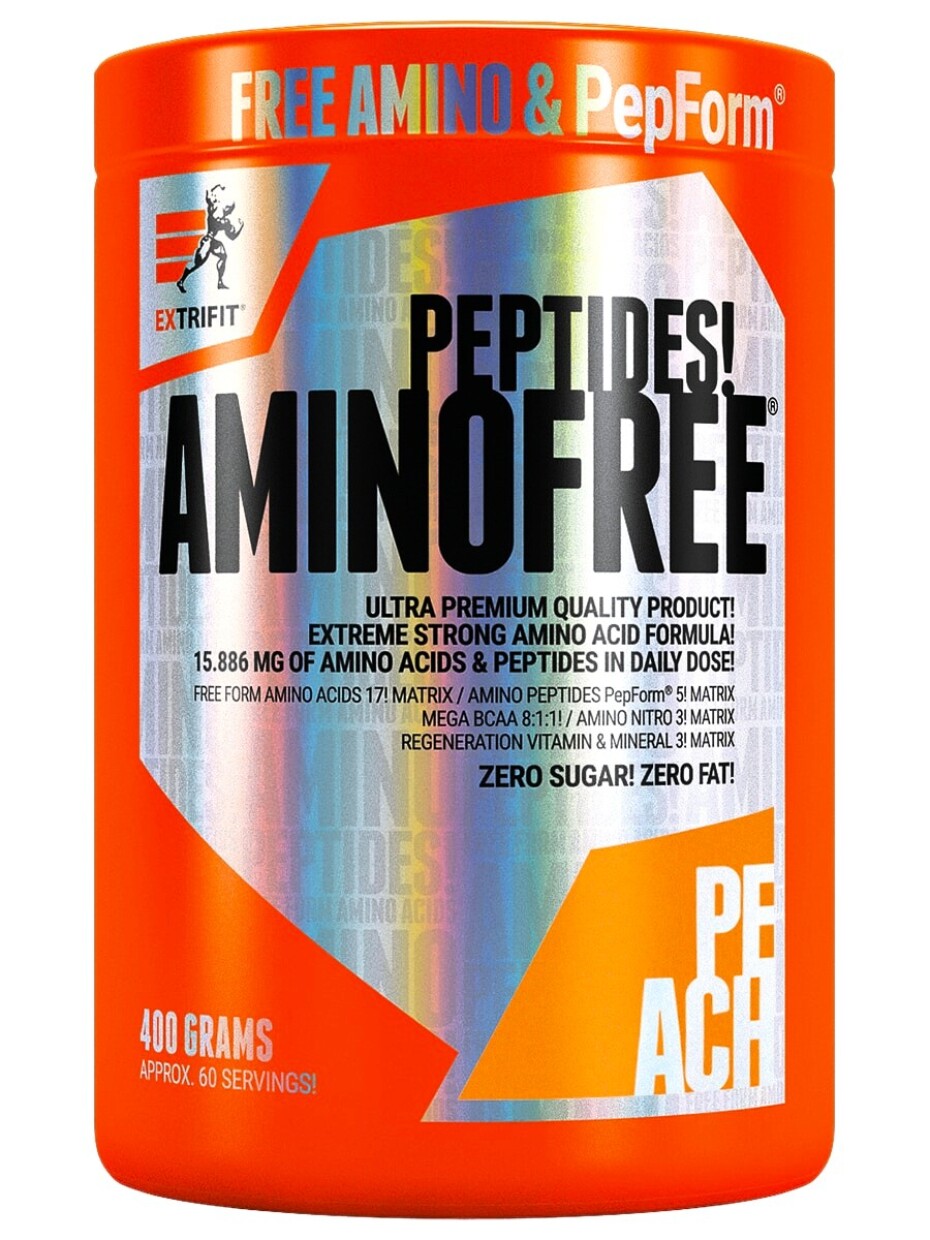 Extrifit Aminofree Peptides 400 g pomeranč - main (1)
