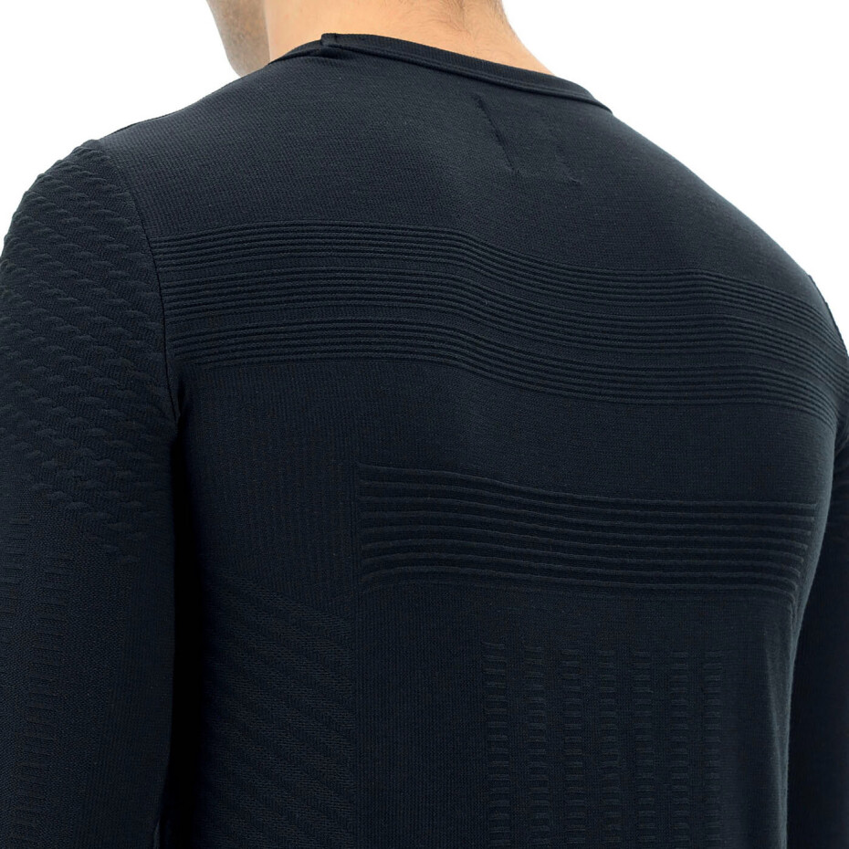 Pánské tričko UYN  Natural Training OW Shirt LS Blackboard  L - main (4)