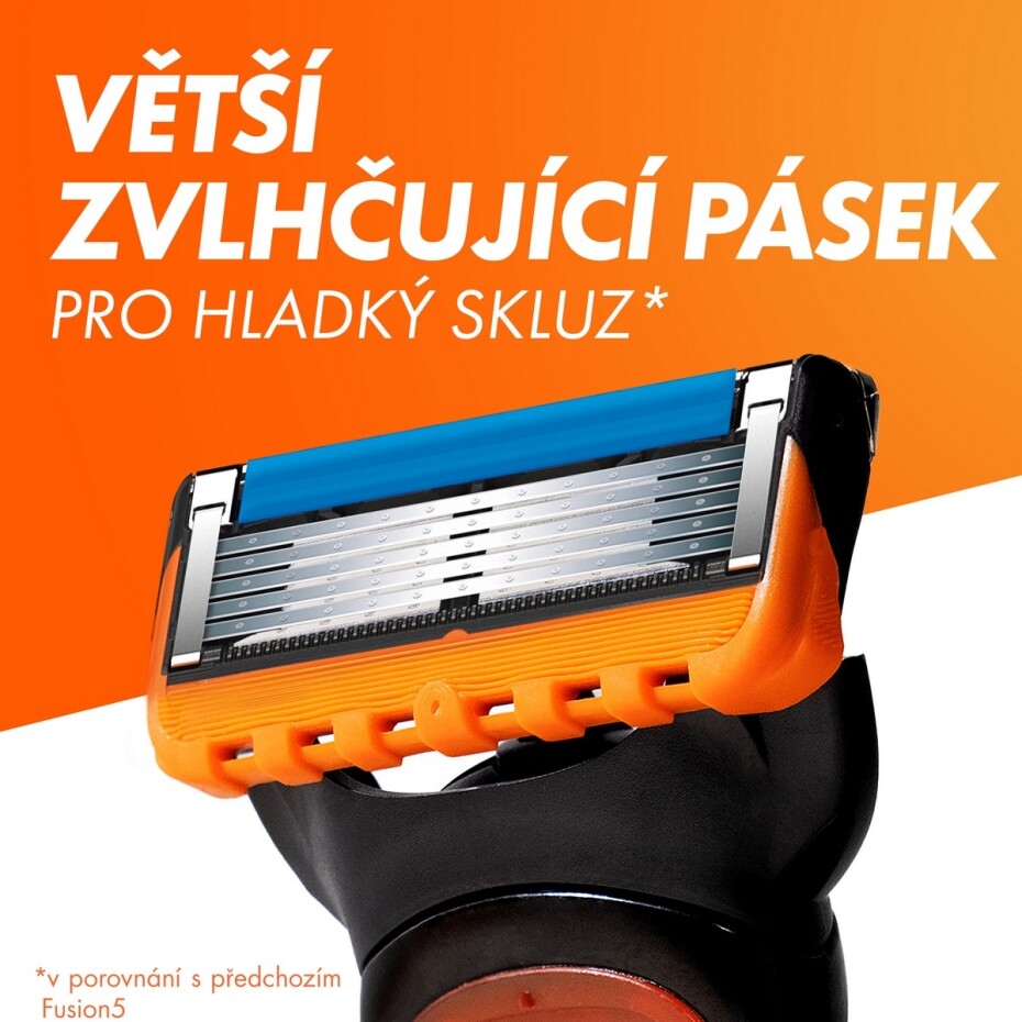 Gillette Náhradní hlavice 8 ks + holicí gel Fusion5 - main (6)
