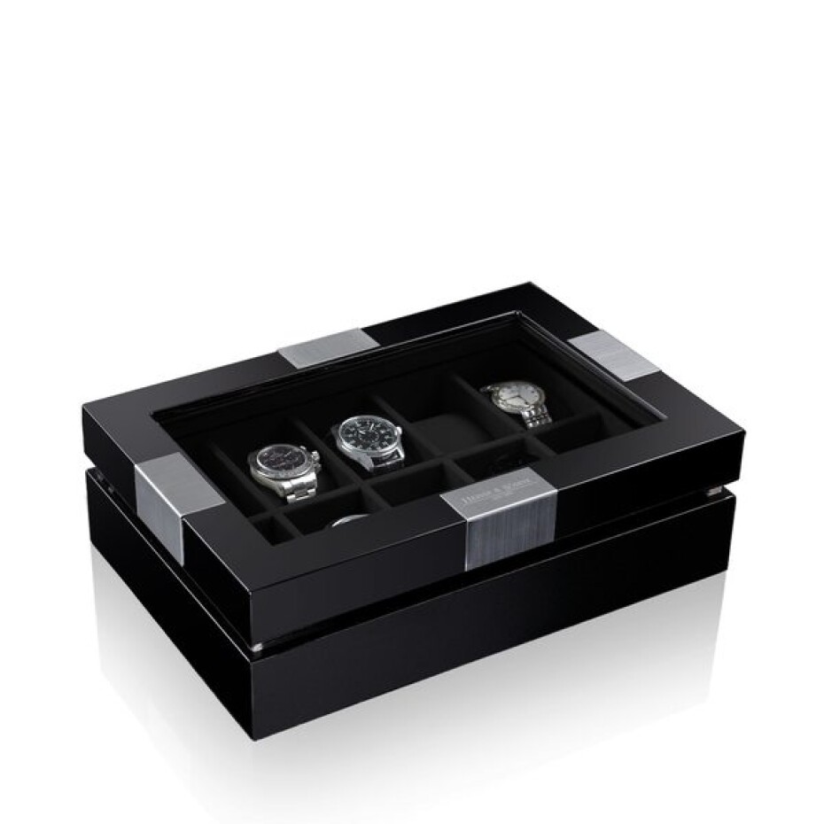 Box na hodinky Heisse & Söhne Executive Black 10 70019-84 - main (0)