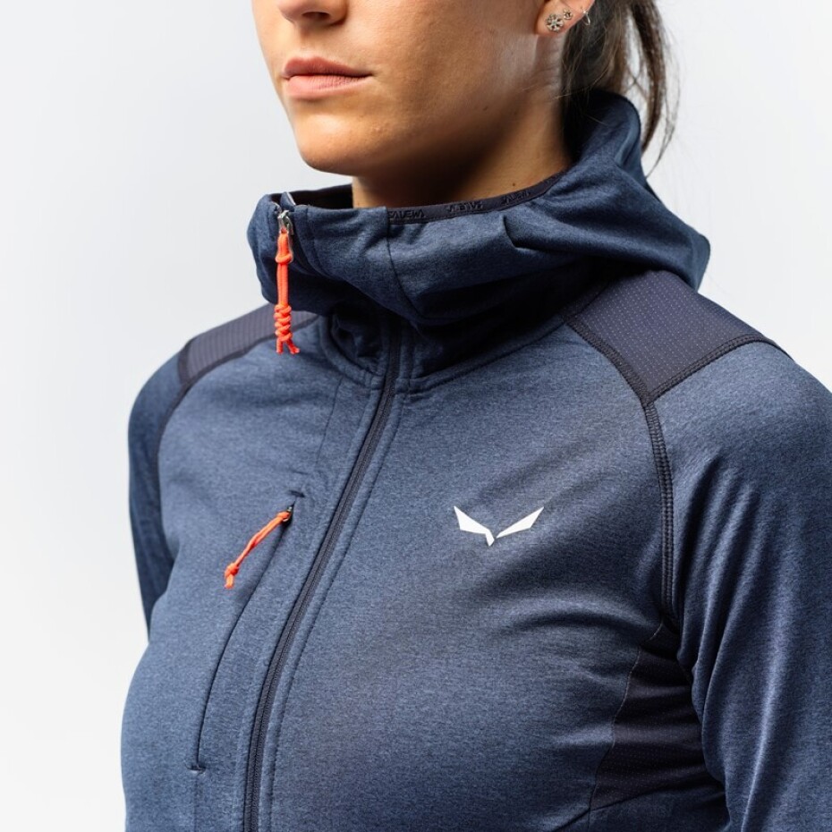 Dámská mikina Salewa  Agner Hybrid PL/DST Navy Blazer Melange 40 - main (10)