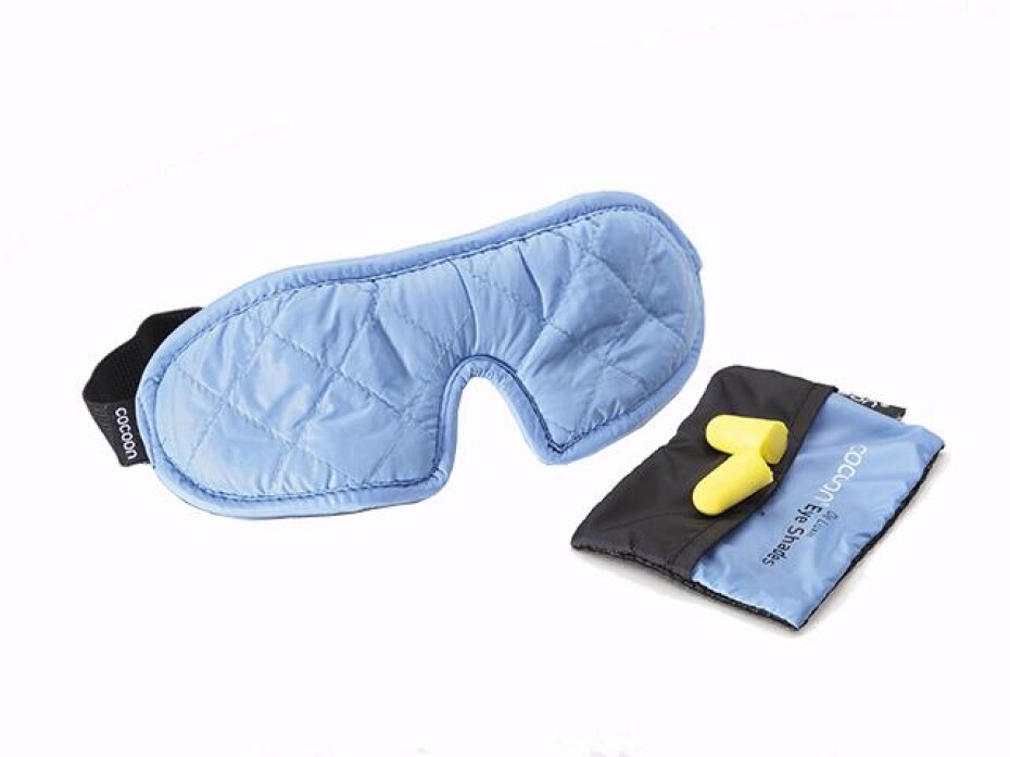Cocoon oční maska Eye Shades Deluxe light blue s ucpávkami - main (0)