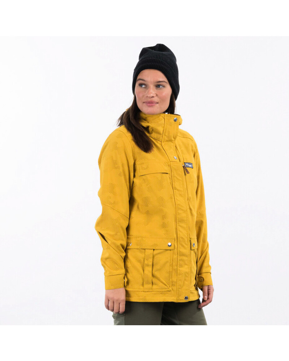Dámská bunda Bergans  Nordmarka Yellow L - main (1)